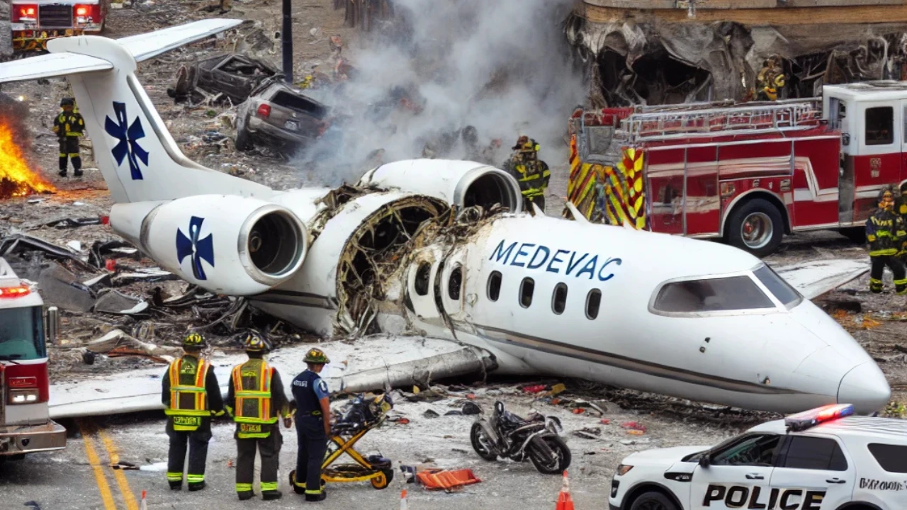 Philadelphia'da Felaket! Medevac Jeti Düştü: 7 Ölü, 19 Yaralı