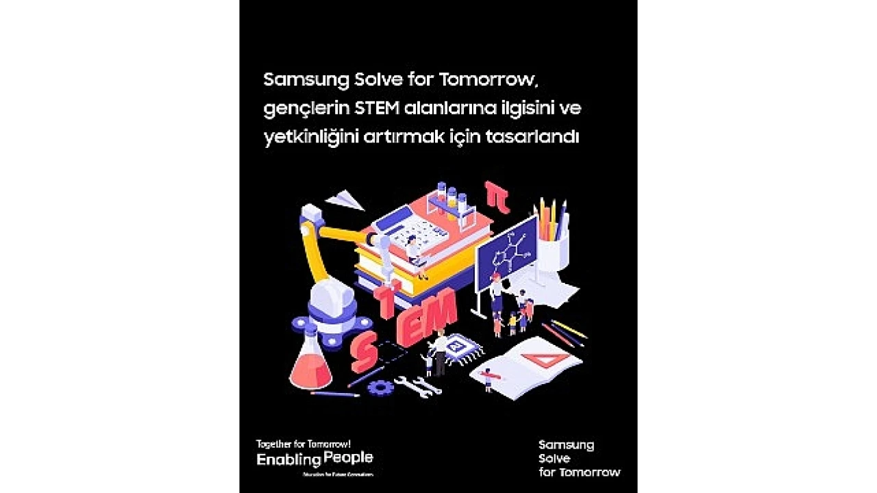 Samsung Solve for Tomorrow geleceği bugünden tasarlayacak öğrencileri arıyor!