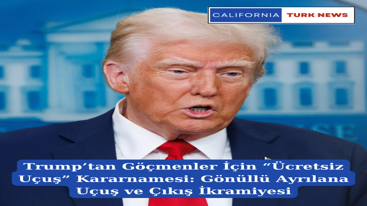 Trump’tan Göçmenler İçin “Ücretsiz Uçuş” Kararnamesi: Gönüllü Ayrılana Uçuş ve Çıkış İkramiyesi