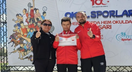 Özel Sporcu Muhammed Eren Uysal Türkiye Şampiyonu oldu!