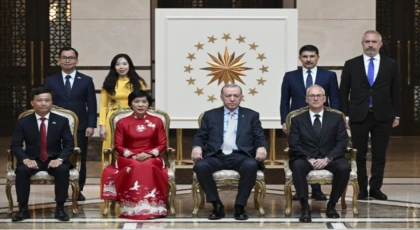 5 ülkenin büyükelçisinden Cumhurbaşkanı Erdoğan’a güven mektubu