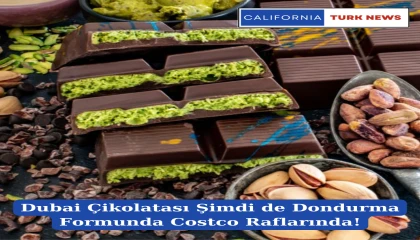 Dubai Çikolatası Şimdi de Dondurma Formunda Costco Raflarında!