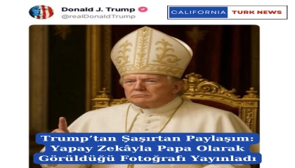 Trump’tan Şaşırtan Paylaşım: Yapay Zekâyla Papa Olarak Görüldüğü Fotoğrafı Yayınladı